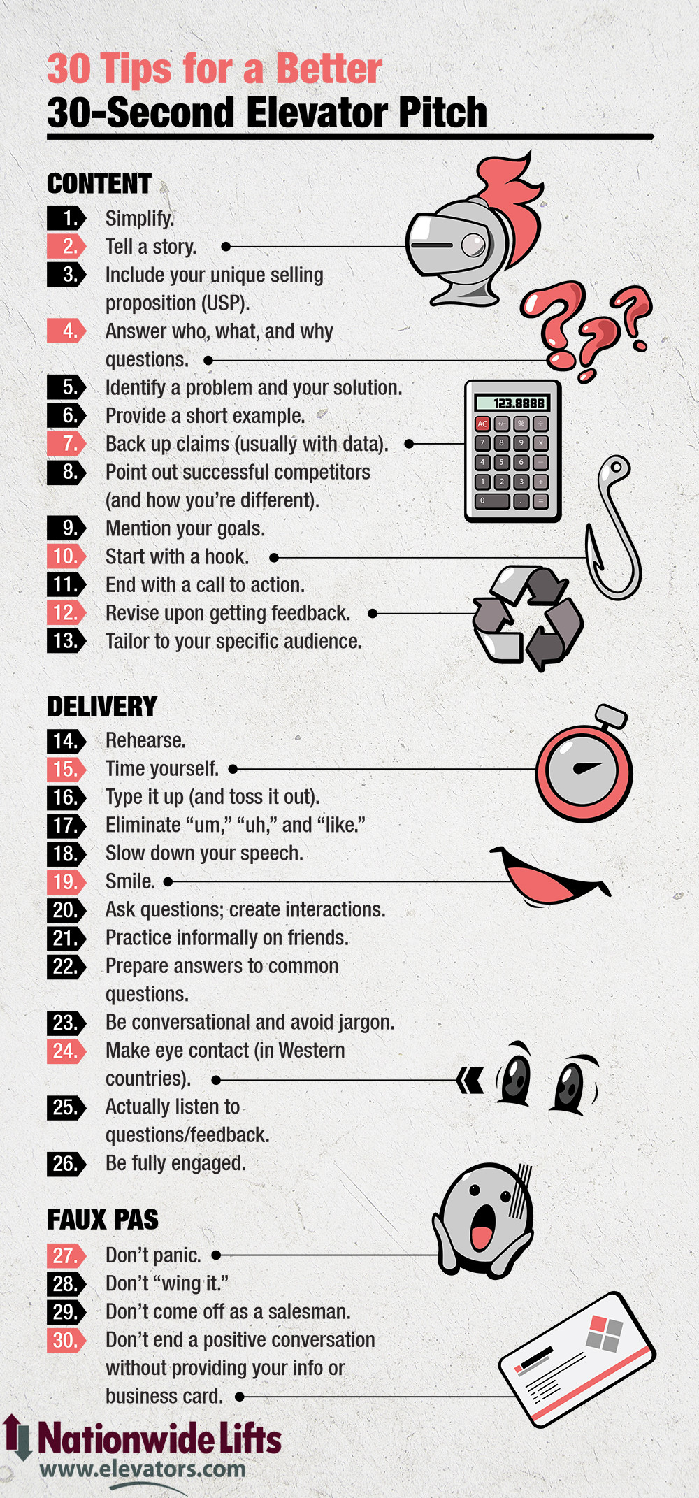 30 Second Elevator Pitch Template HQ Printable Documents