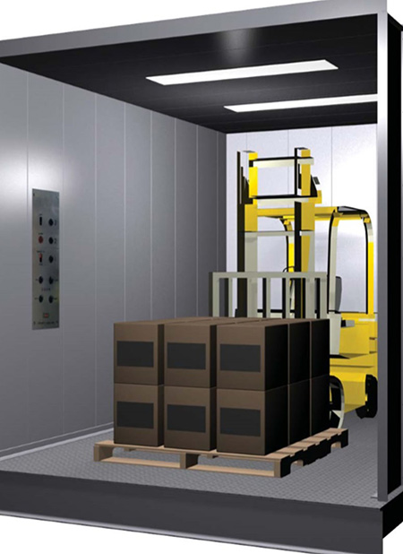 class A freight elevator