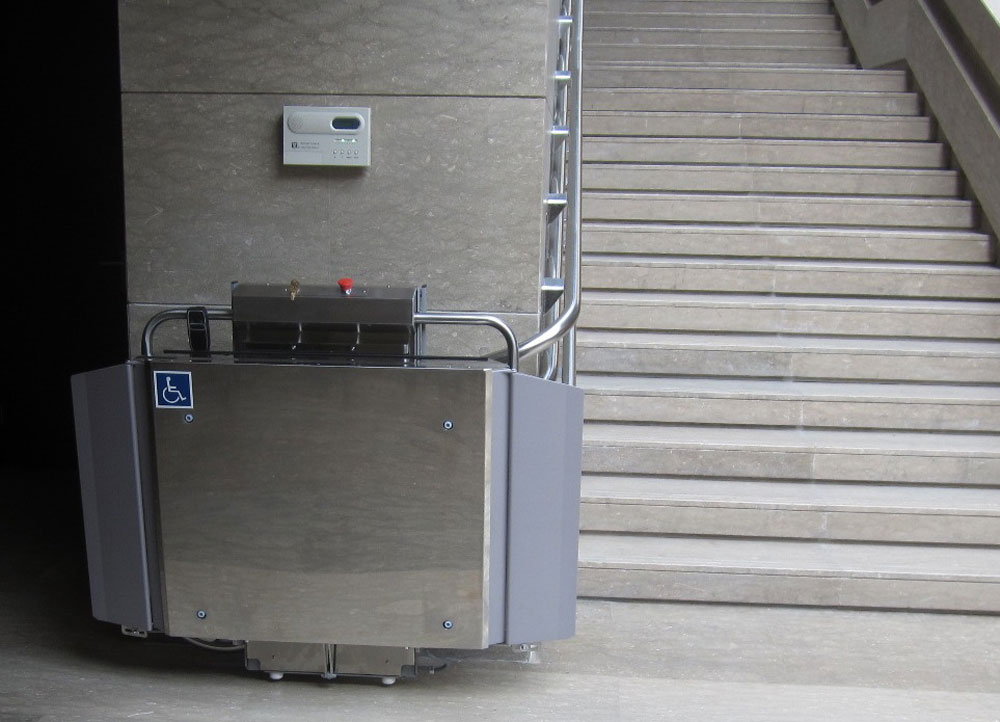 Inclined Wheelchair Lift Curved Elevators Nationwide Lifts
