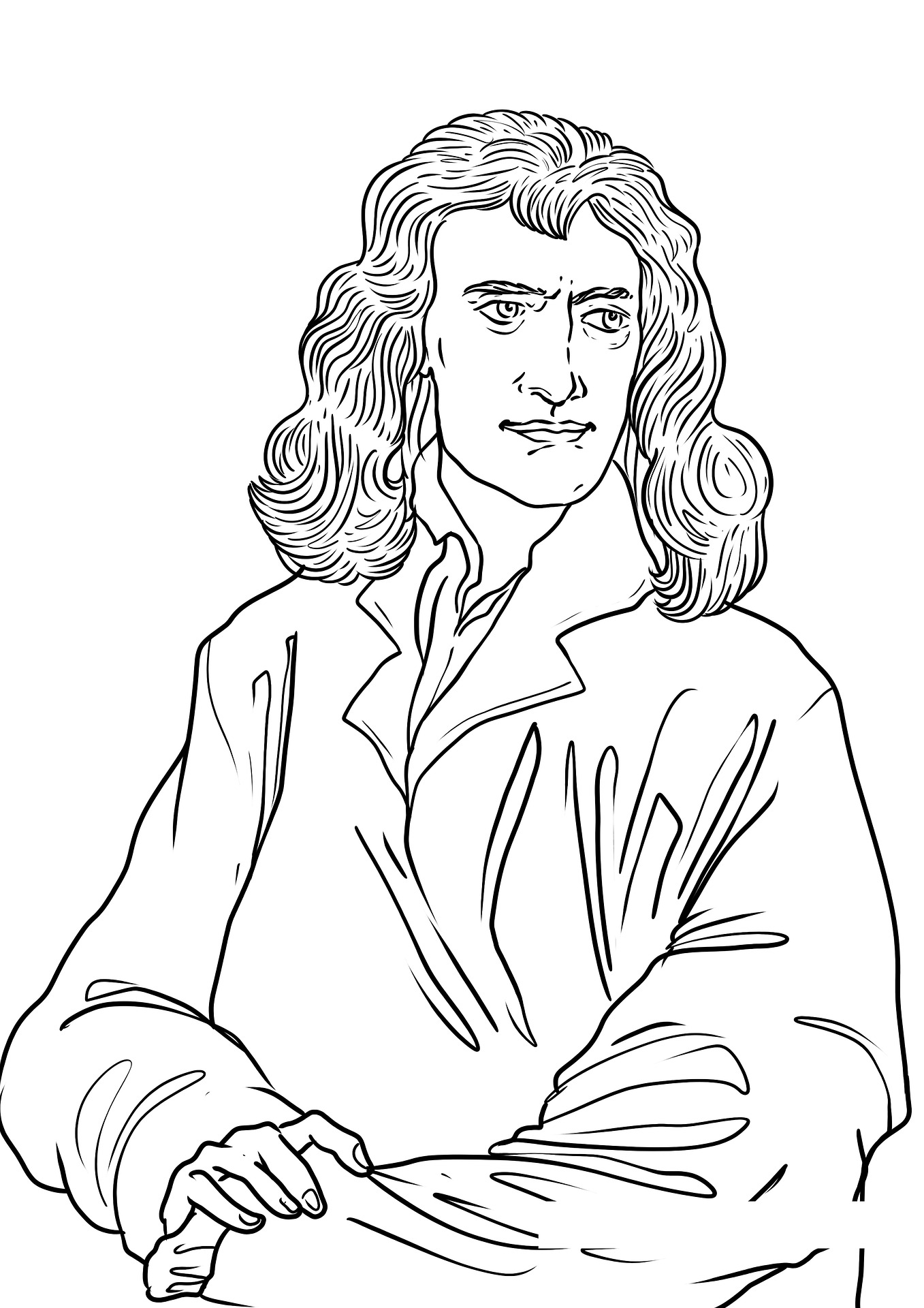 Sir Isaac Newton developed gravitational theory